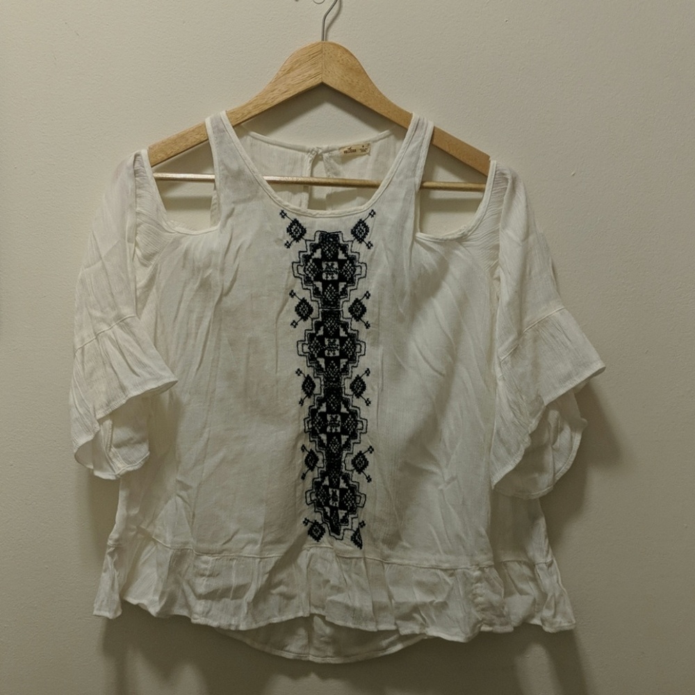 Hollister Cold Shoulder Top